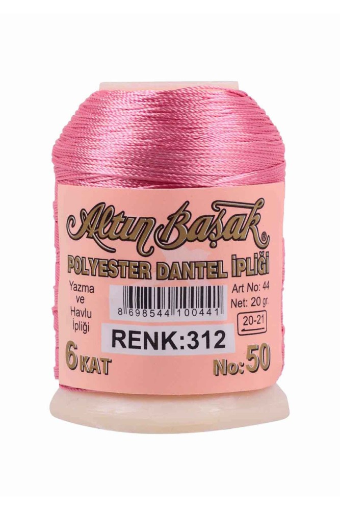 ALTINBAŞAK - Altınbaşak Dantel İpliği 20 Gr No:50 Polyester 6 Kat (0312)