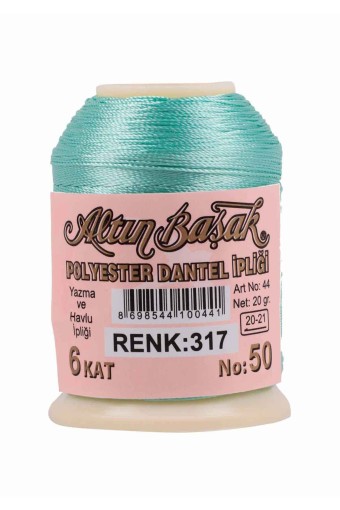 Altınbaşak Dantel İpliği 20 Gr No:50 Polyester 6 Kat (0317) - Thumbnail