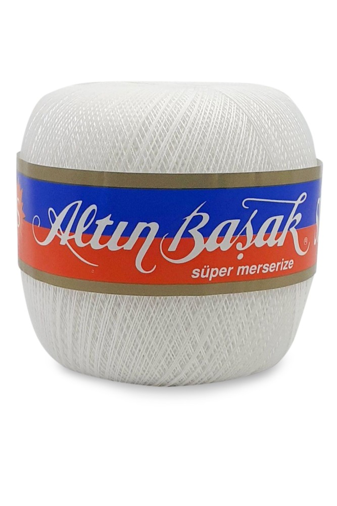 ALTINBAŞAK - Altınbaşak Dantel İpliği Süper No:60 100 Gr (Beyaz)