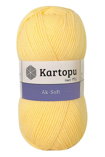 KARTOPU - Kartopu Aksoft Akrilik El Örgü İpliği 100g 250m (K309)