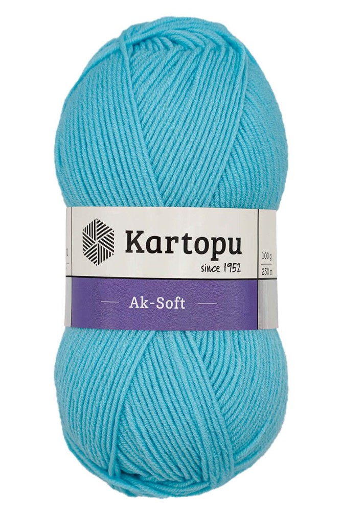 KARTOPU - Kartopu Aksoft Akrilik El Örgü İpliği 100g 250m (K502)