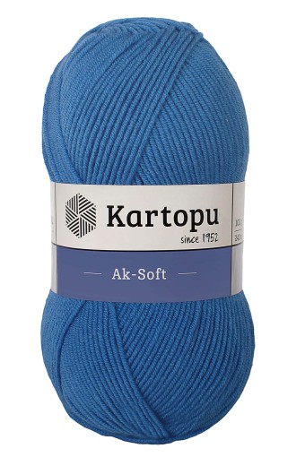 KARTOPU - Kartopu Aksoft Akrilik El Örgü İpliği 100g 250m (K527)