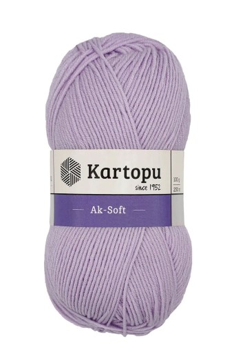 KARTOPU - Kartopu Aksoft Akrilik El Örgü İpliği 100g 250m (K706)