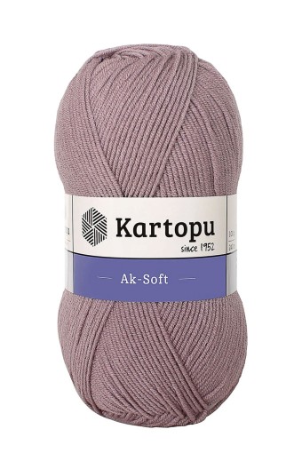 KARTOPU - Kartopu Aksoft Akrilik El Örgü İpliği 100g 250m (K713)