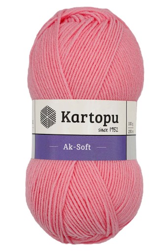 KARTOPU - Kartopu Aksoft Akrilik El Örgü İpliği 100g 250m (K777)