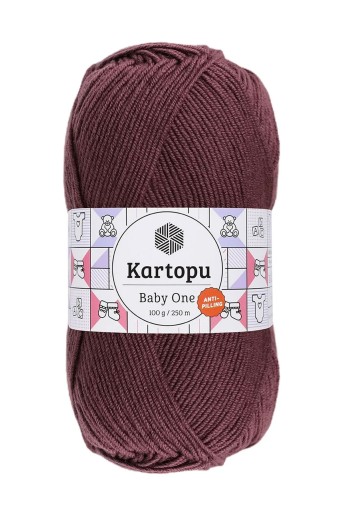 KARTOPU - Kartopu Baby One Akrilik El Örgü İpliği 100g 250m (K1707)