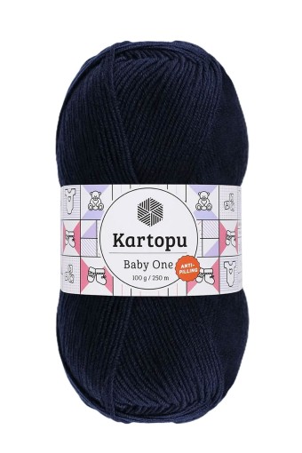 KARTOPU - Kartopu Baby One Akrilik El Örgü İpliği 100g 250m (K636)