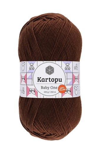 KARTOPU - Kartopu Baby One Akrilik El Örgü İpliği 100g 250m (K890)