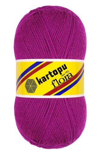 KARTOPU - Kartopu Flora Akrilik El Örgü İpliği 100g 240m (K732)