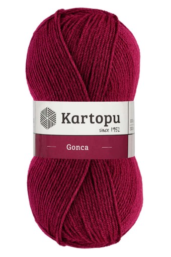 KARTOPU - Kartopu Gonca Akrilik El Örgü İpliği 100 Gram 300 Metre (K728)