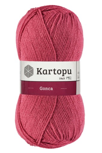 KARTOPU - Kartopu Gonca Akrilik El Örgü İpliği 100 Gram 300 Metre (K760)