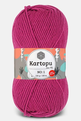 KARTOPU - Kartopu No. 1 El Örgü İpliği 100gr 160m (K245)