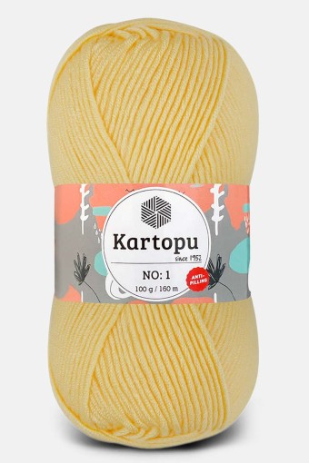 KARTOPU - Kartopu No. 1 El Örgü İpliği 100gr 160m (K331)