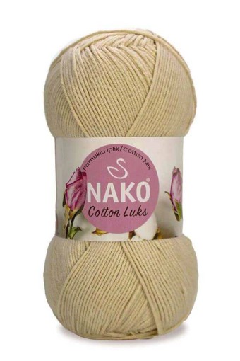 Nako El Örgü İpliği Cotton luks 100 gr 330m (97582) - Thumbnail