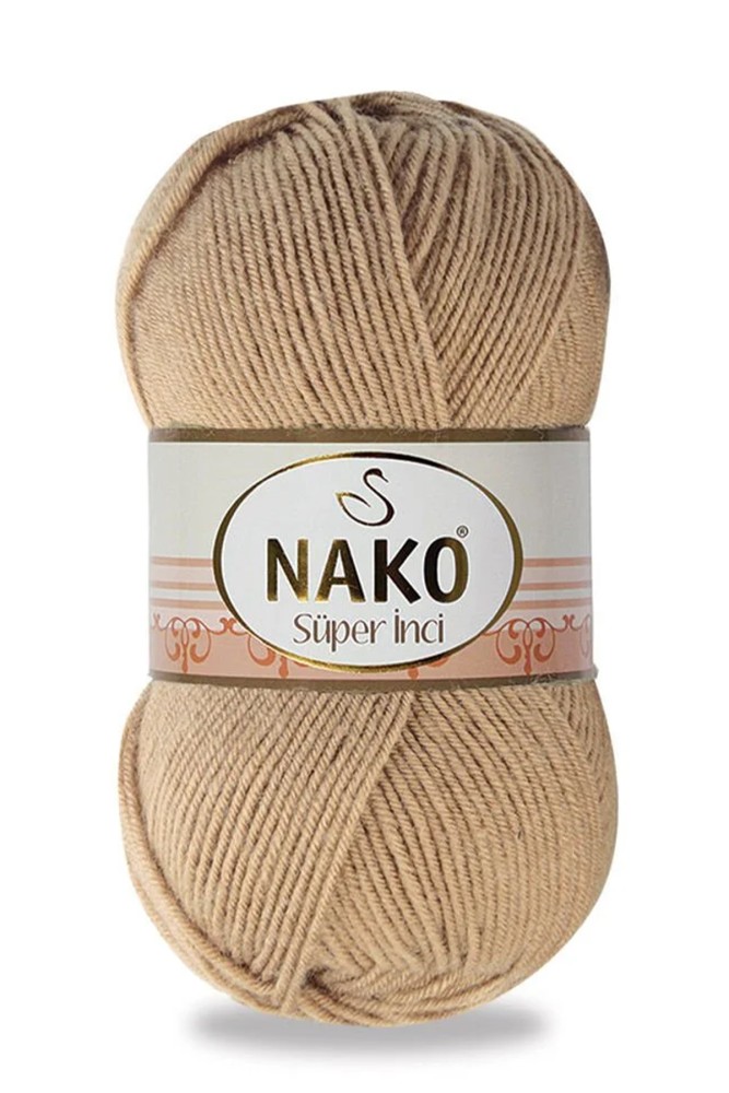 Nako - Nako El Örgül İpliği Süper İnci 100g 260m (00221)